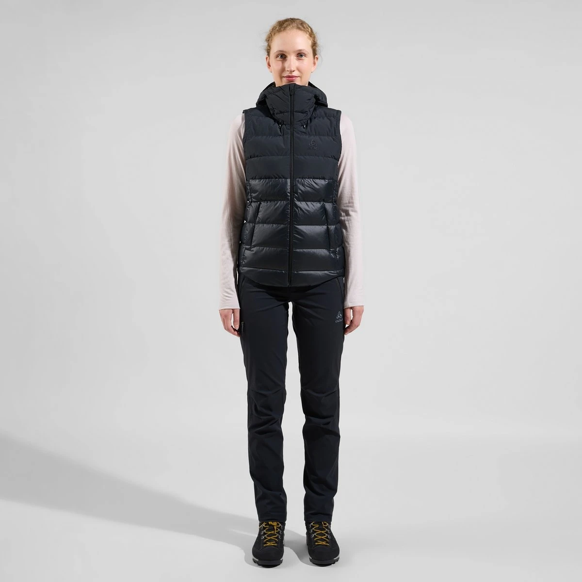 Odlo Severin N-Thermic Hooded Vest Women - Black 5 Odlo Severin N-Thermic Hooded Vest Women - Black - Image 3