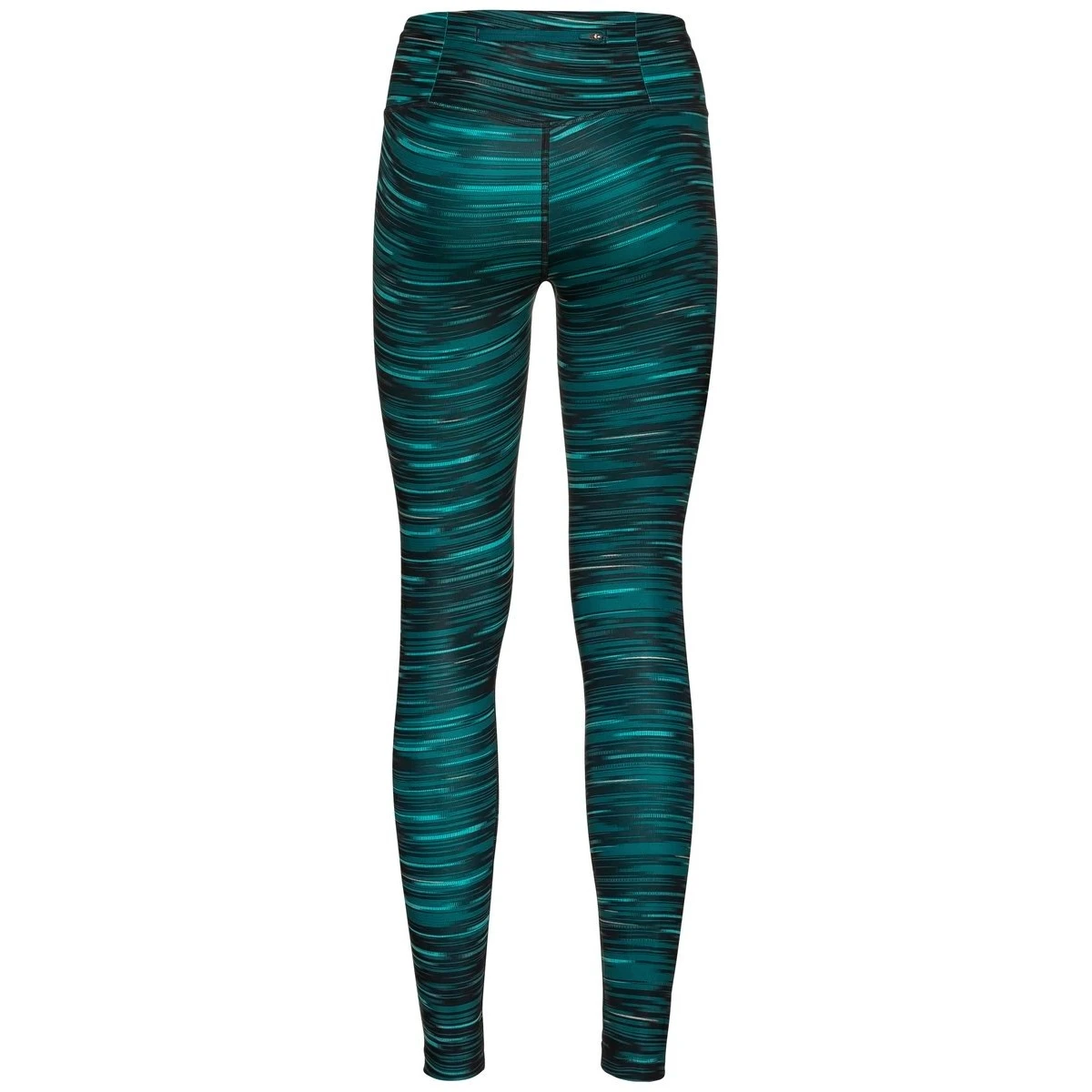 Odlo Women's Zeroweight Print Reflective Tights 322931 - Balsam 4 Odlo Women's Zeroweight Print Reflective Tights 322931 - Balsam - Image 2