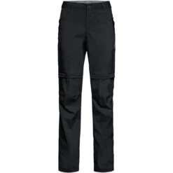 Odlo Wedgemount Zip-Off Hiking Pants Women - Black