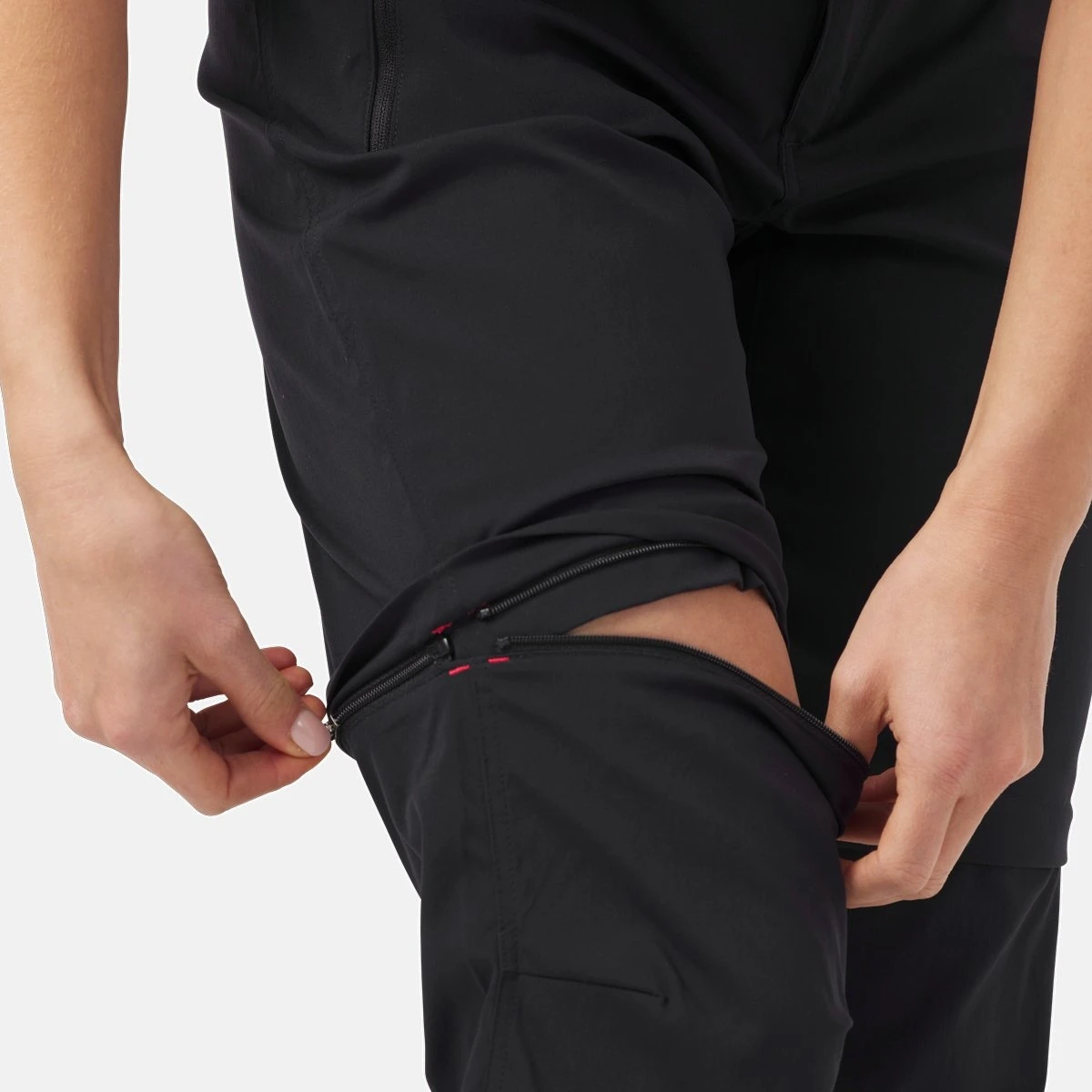 Odlo Wedgemount Zip-Off Hiking Pants Women - Black 8 Odlo Wedgemount Zip-Off Hiking Pants Women - Black - Image 6