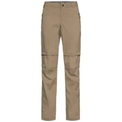 Odlo Wedgemount Zip-Off Hiking Pants Women - Lead Gray