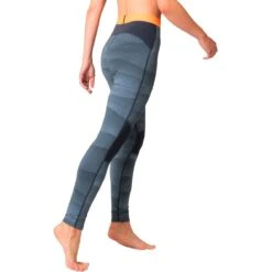 Odlo Whistler Base Layer Bottoms Women - Folkstone Gray - India Ink -Odlo odlo womens whistler eco bottom folkstone gray india ink 3 1500760