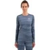 Odlo Whistler Long-Sleeve Base Layer Top Women - Folkstone Gray - India Ink 2 Odlo Whistler Long-Sleeve Base Layer Top Women - Folkstone Gray - India Ink -Odlo odlo womens whistler eco long sleeve base layer folkstone gray india ink 1 1556942
