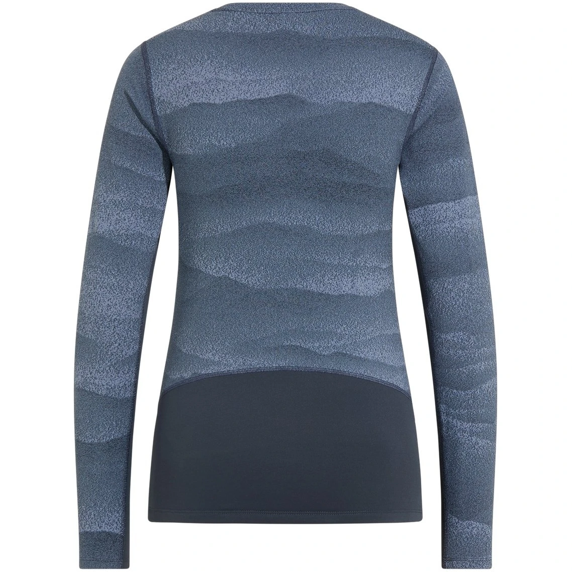 Odlo Whistler Long-Sleeve Base Layer Top Women - Folkstone Gray - India Ink 6 Odlo Whistler Long-Sleeve Base Layer Top Women - Folkstone Gray - India Ink - Image 4