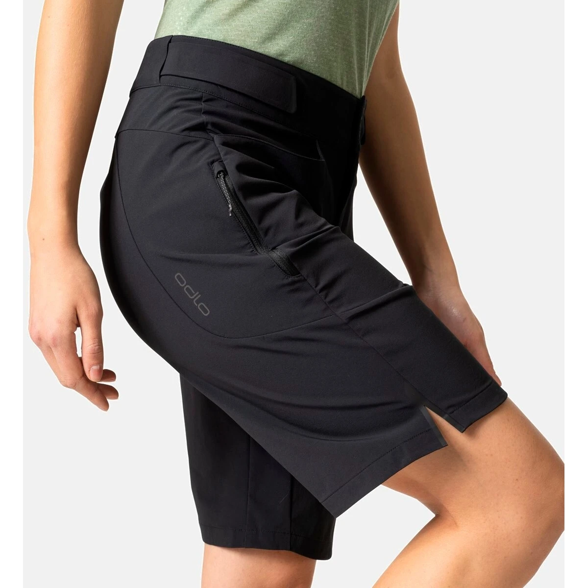 Odlo X-Alp Explorer MTB Overshorts Women - Black 8 Odlo X-Alp Explorer MTB Overshorts Women - Black - Image 6