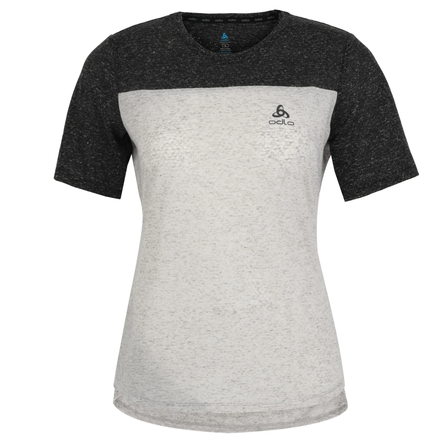 Odlo X-Alp Linencool MTB Tee Women - Grey Melange - Black Melange 3 Odlo X-Alp Linencool MTB Tee Women - Grey Melange - Black Melange