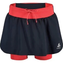 Odlo X-Alp Trail Running Skirt Women - Black - American Beauty