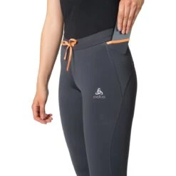 Odlo X-Alp Winter Tights Women - India Ink - Live Wire -Odlo odlo womens x alp winter tights india ink live wire 3 1509027