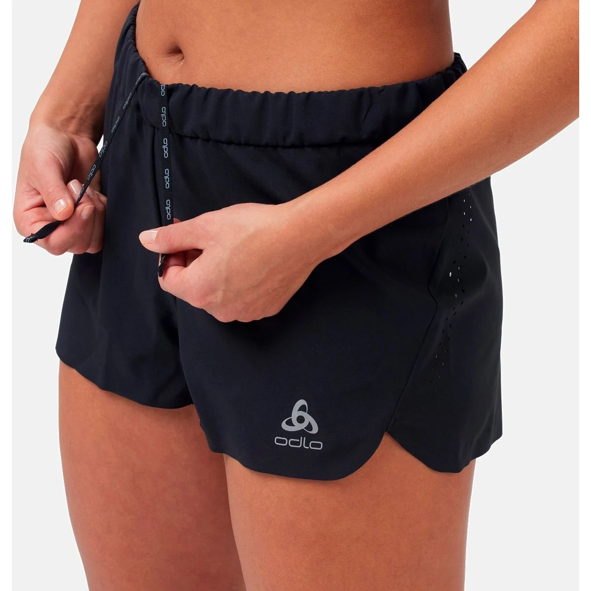 Odlo Zeroweight 3 Inch Running Shorts Women - Black 7 Odlo Zeroweight 3 Inch Running Shorts Women - Black - Image 5