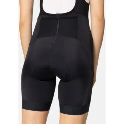 Odlo Zeroweight Cargo Bib Cycling Shorts Women - Black -Odlo odlo womens zeroweight cargo bib cycling shorts black 2 1431525