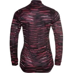 Odlo Women's Zeroweight Ceramiwarm Long Sleeve Jersey - Winetasting -Odlo odlo womens zeroweight ceramiwarm long sleeve jersey winetasting 2 1277342