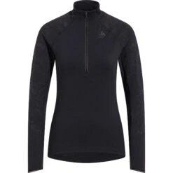 Odlo Zeroweight Ceramiwarm Reflective Mid Layer Women - Black