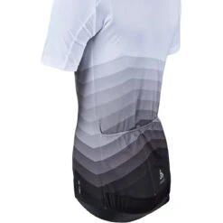Odlo Zeroweight Chill-Tec Aero Print Jersey Women - White - Black -Odlo odlo womens zeroweight chill tec aero print jersey white black 3 1448990
