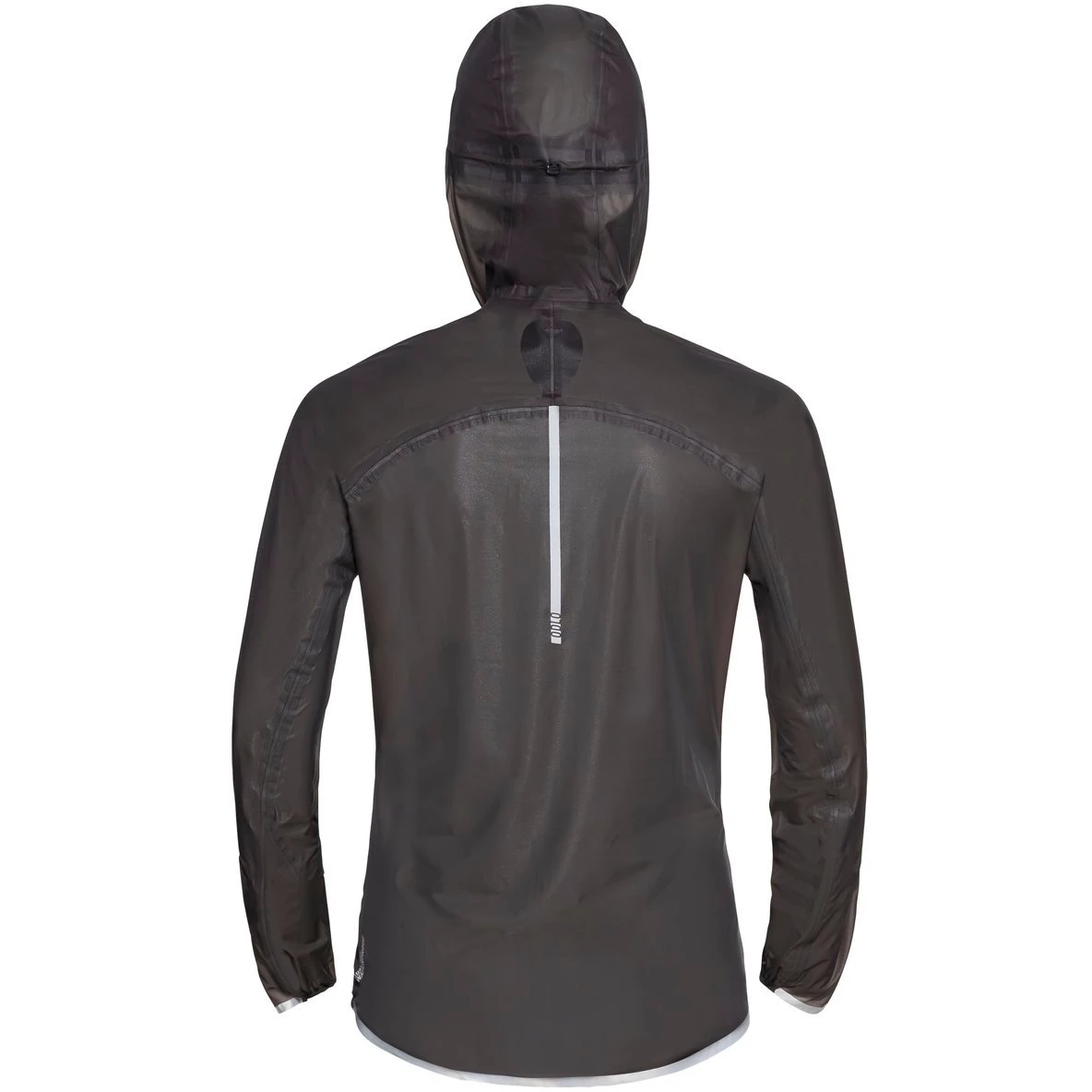 Odlo Zeroweight Dual Dry Waterproof Running Jacket Women - Black 6 Odlo Zeroweight Dual Dry Waterproof Running Jacket Women - Black - Image 4