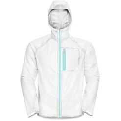 Odlo Zeroweight Dual Dry Waterproof Running Jacket Women - Odlo Silver Grey - Polynya -Odlo odlo womens zeroweight dual dry waterproof running jacket odlo silver grey polynya 3 1318420