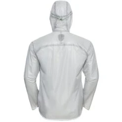 Odlo Zeroweight Dual Dry Waterproof Running Jacket Women - Odlo Silver Grey - Polynya -Odlo odlo womens zeroweight dual dry waterproof running jacket odlo silver grey polynya 4 1318421