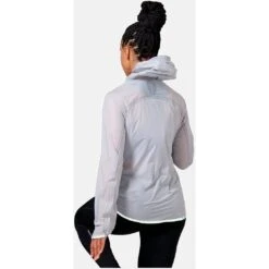 Odlo Zeroweight Dual Dry Waterproof Running Jacket Women - Odlo Silver Grey - Polynya -Odlo odlo womens zeroweight dual dry waterproof running jacket odlo silver grey polynya 6 1318423
