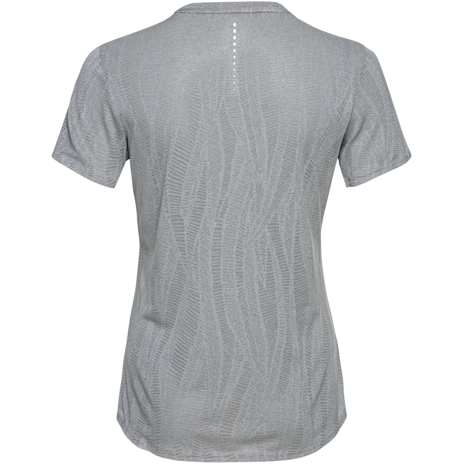 Odlo Zeroweight Engineered Chill-Tec Running T-Shirt Women - Stone Grey Melange 4 Odlo Zeroweight Engineered Chill-Tec Running T-Shirt Women - Stone Grey Melange - Image 2