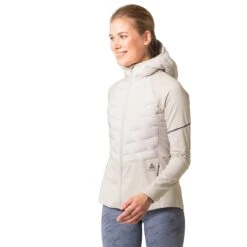 Odlo Zeroweight Insulator Running Jacket Women - Silver Cloud