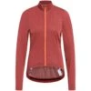 Odlo Zeroweight Performance Knit Cycling Rain Jacket Women - Spiced Apple