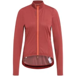 Odlo Zeroweight Performance Knit Cycling Rain Jacket Women - Spiced Apple