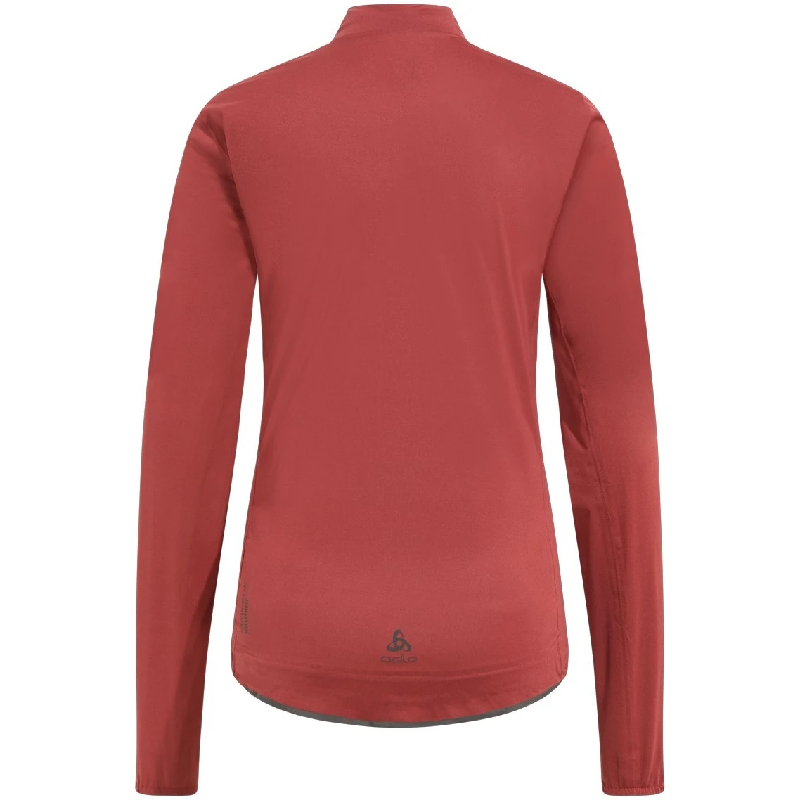 Odlo Zeroweight Performance Knit Cycling Rain Jacket Women - Spiced Apple 4 Odlo Zeroweight Performance Knit Cycling Rain Jacket Women - Spiced Apple - Image 2