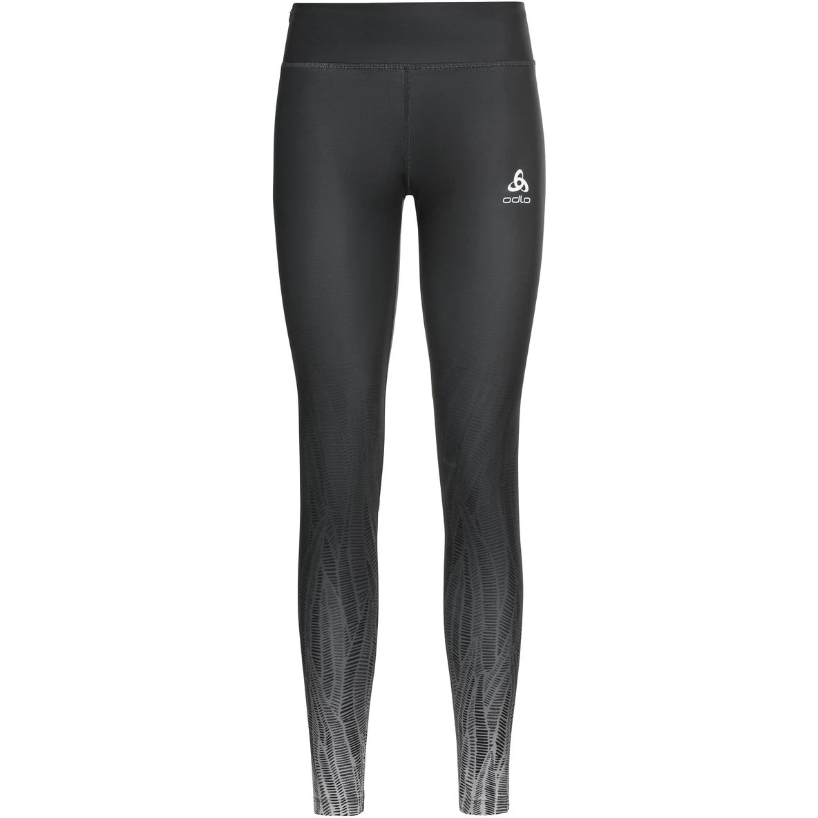 Odlo Zeroweight Print Running Tights Women - Black 3 Odlo Zeroweight Print Running Tights Women - Black