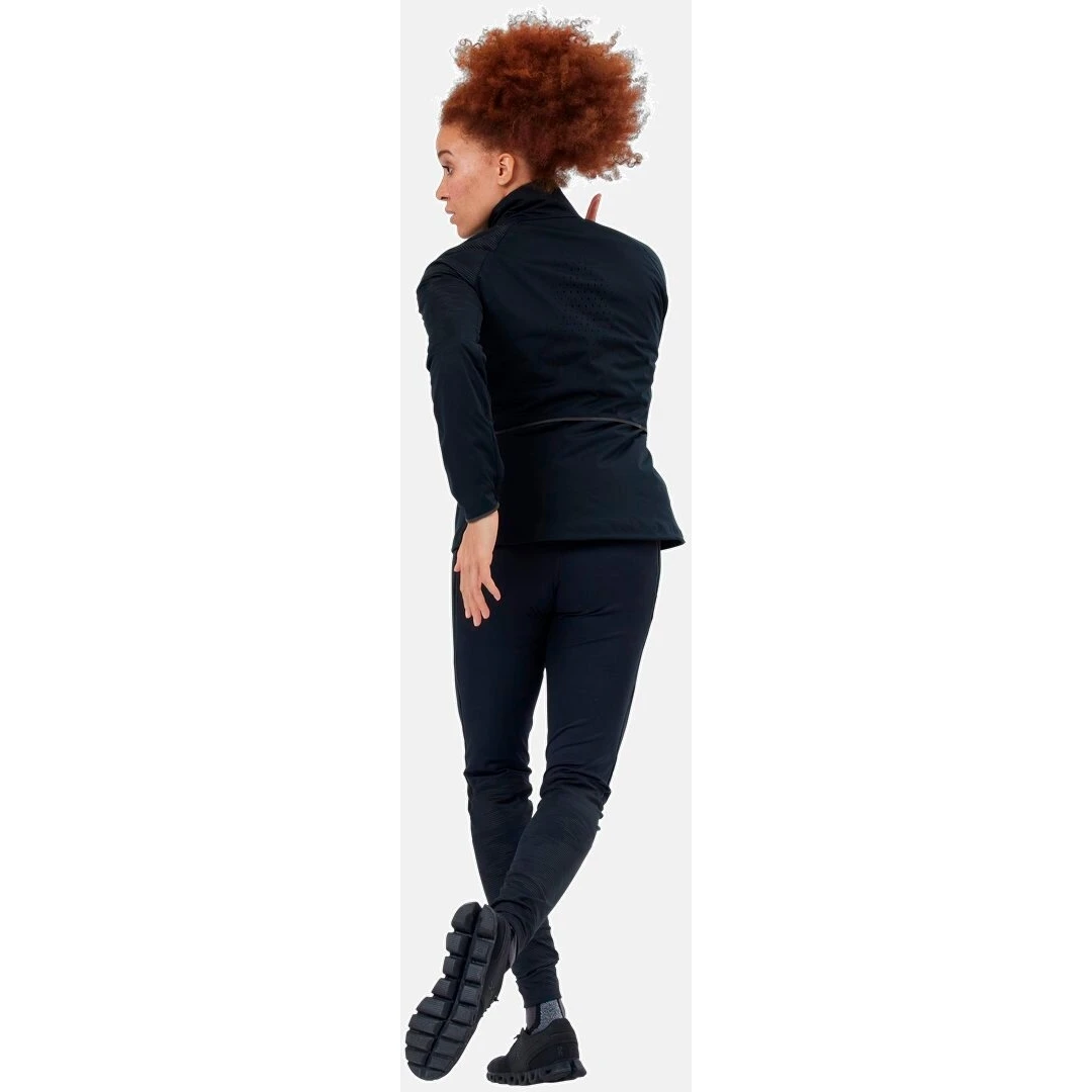 Odlo Women's Zeroweight Pro Warm Reflective Running Jacket 323111 - Black 14 Odlo Women's Zeroweight Pro Warm Reflective Running Jacket 323111 - Black - Image 12