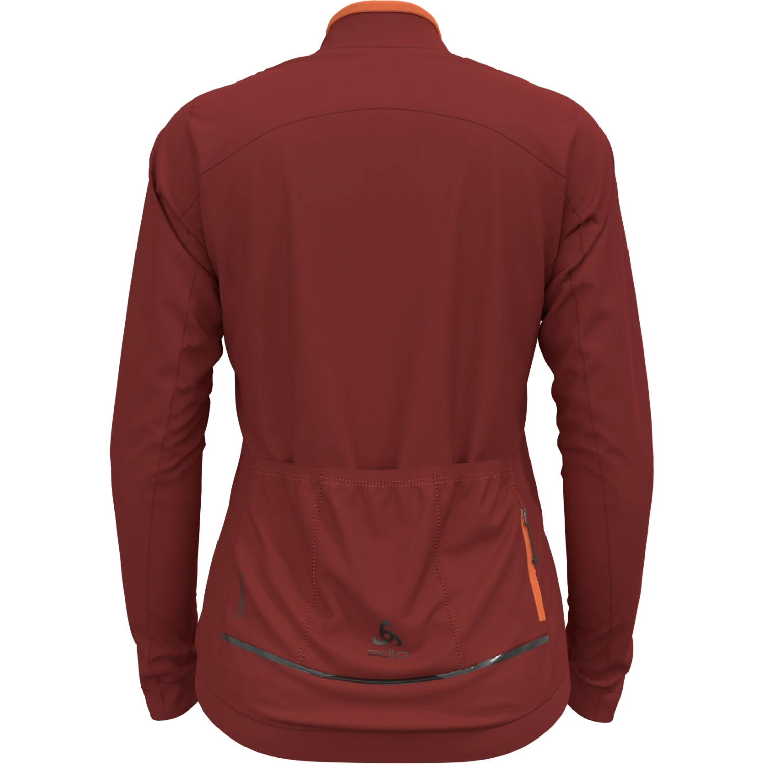 Odlo Zeroweight Pro X-Warm Cycling Jacket Women - Spiced Apple 4 Odlo Zeroweight Pro X-Warm Cycling Jacket Women - Spiced Apple - Image 2
