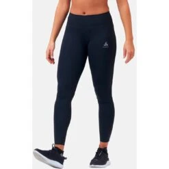 Odlo Zeroweight Running Tights Women - Black -Odlo odlo womens zeroweight running tights black 1 1328504