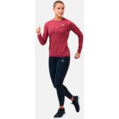 Odlo Zeroweight Running Tights Women - Black -Odlo odlo womens zeroweight running tights black 6 1328509