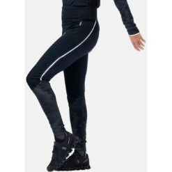 Odlo Women's Zeroweight Warm Reflective Running Tights 323121 - Black 14 Odlo Women's Zeroweight Warm Reflective Running Tights 323121 - Black -Odlo odlo womens zeroweight warm reflective running tights black 5 1318434