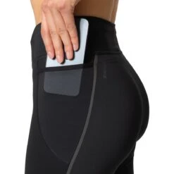 Odlo Zeroweight Warm Reflective Running Tights Women - Black -Odlo odlo womens zeroweight warm reflective running tights black 5 1509161