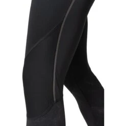 Odlo Zeroweight Warm Reflective Running Tights Women - Black -Odlo odlo womens zeroweight warm reflective running tights black 6 1509162