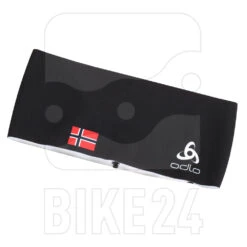 Odlo Competition Fan Warm Headband - Black - NORWEGIAN Flag